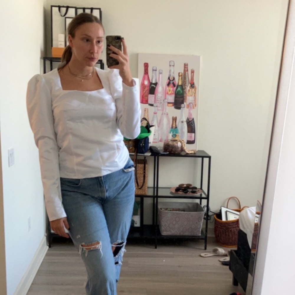White blouse